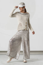 Jersey ELISA CAVALETTI con lentejuelas