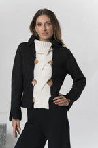 Jersey ELISA CAVALETTI blanco y negro