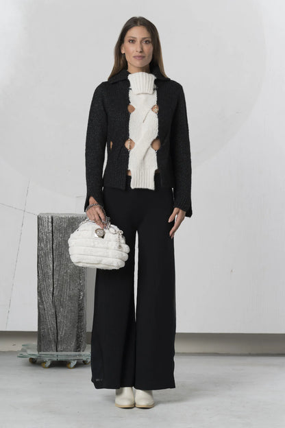 Jersey ELISA CAVALETTI blanco y negro