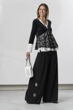 Blusa ELISA CAVALETTI efecto camisero