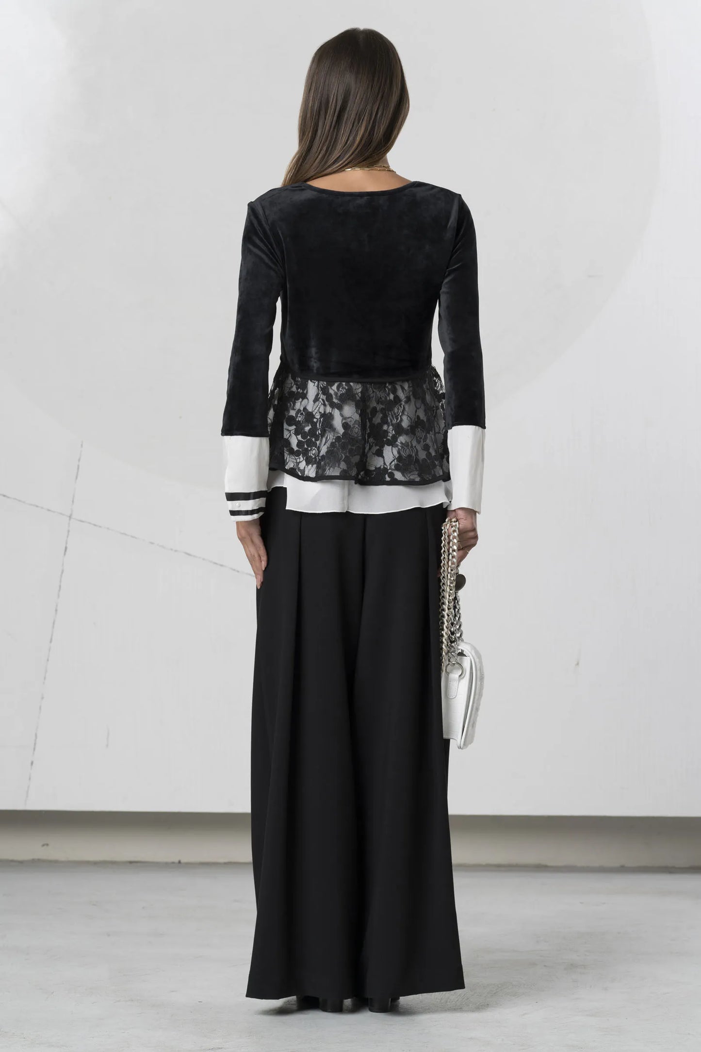 Blusa ELISA CAVALETTI efecto camisero