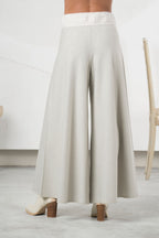 Pantalón ELISA CAVALETTI palazzo color gris