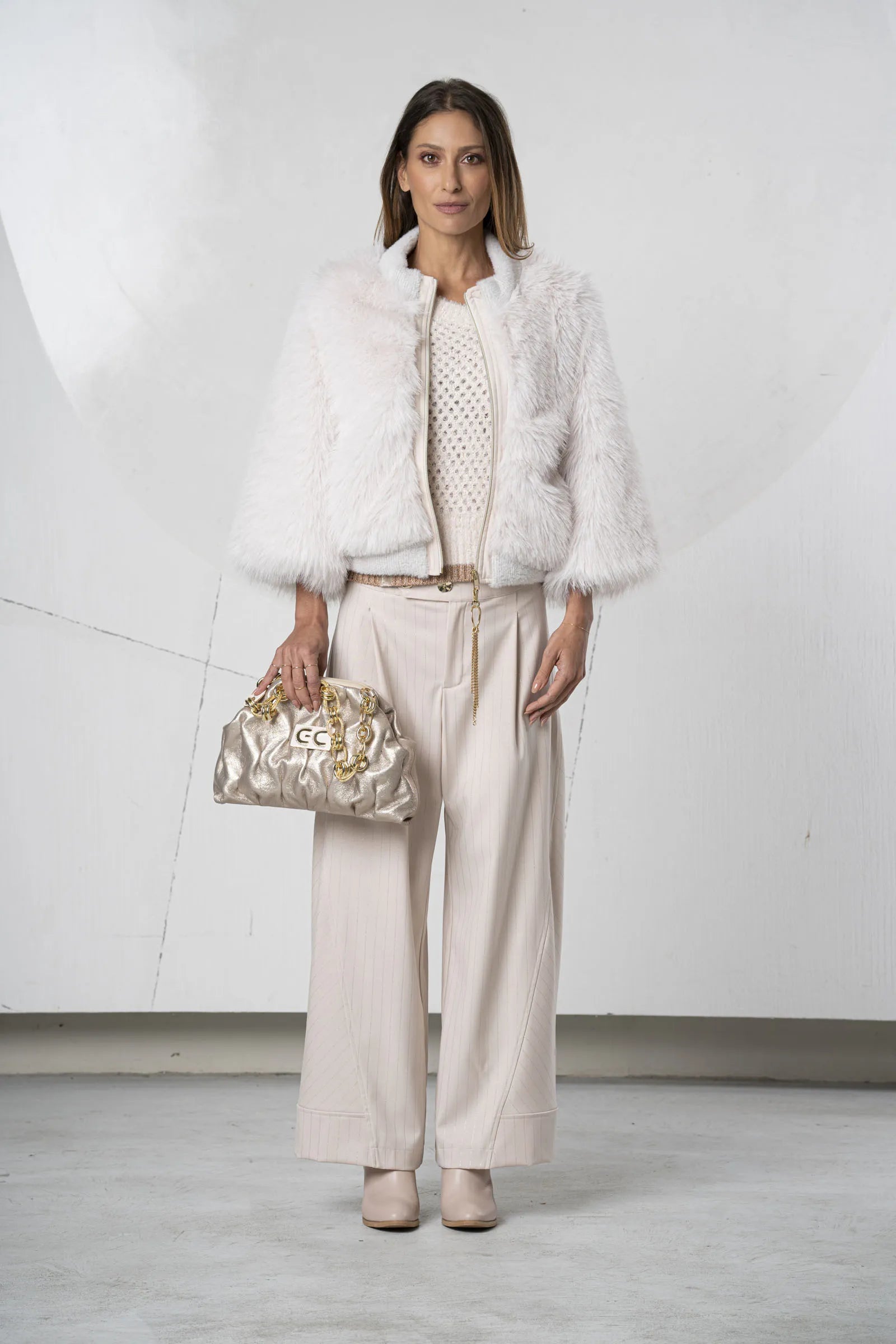 Chaqueta ELISA CAVALETTI piel sintética