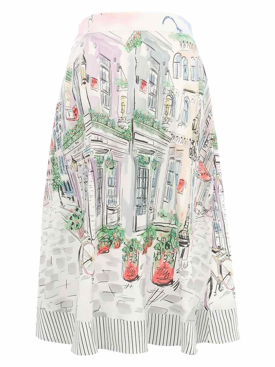 Falda DOLCEZZA MONTREAL midi estampada