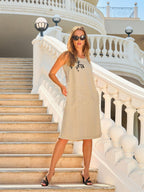 Vestido DOLCEZZA MONTREAL en lino natural