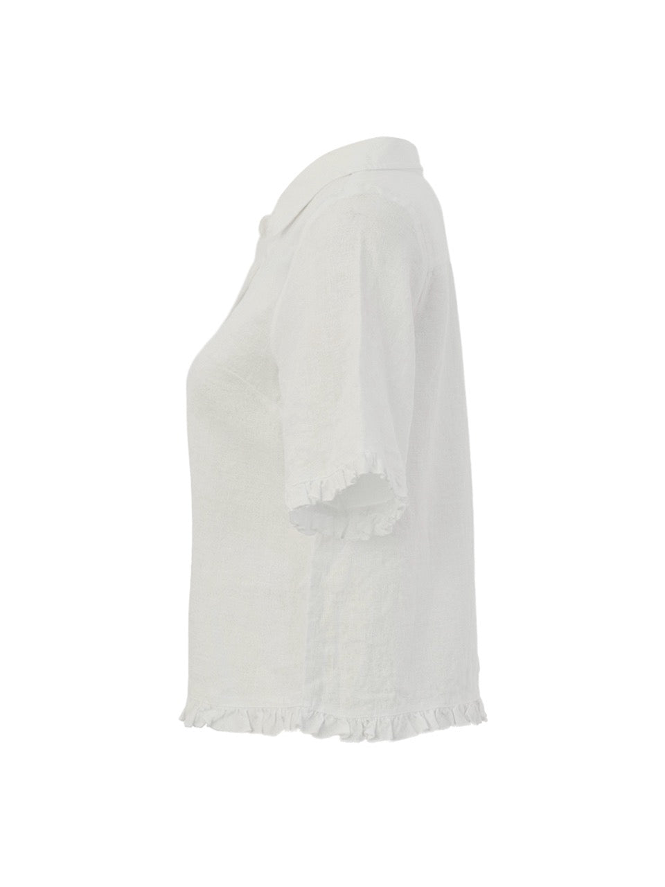 Camisa DOLCEZZA MONTREAL lino volantes