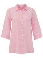 Camisa DOLCEZZA MONTREAL lino color rosa suave