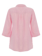 Camisa DOLCEZZA MONTREAL lino color rosa suave