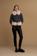 Cazadora NO SECRETS denim desmontable