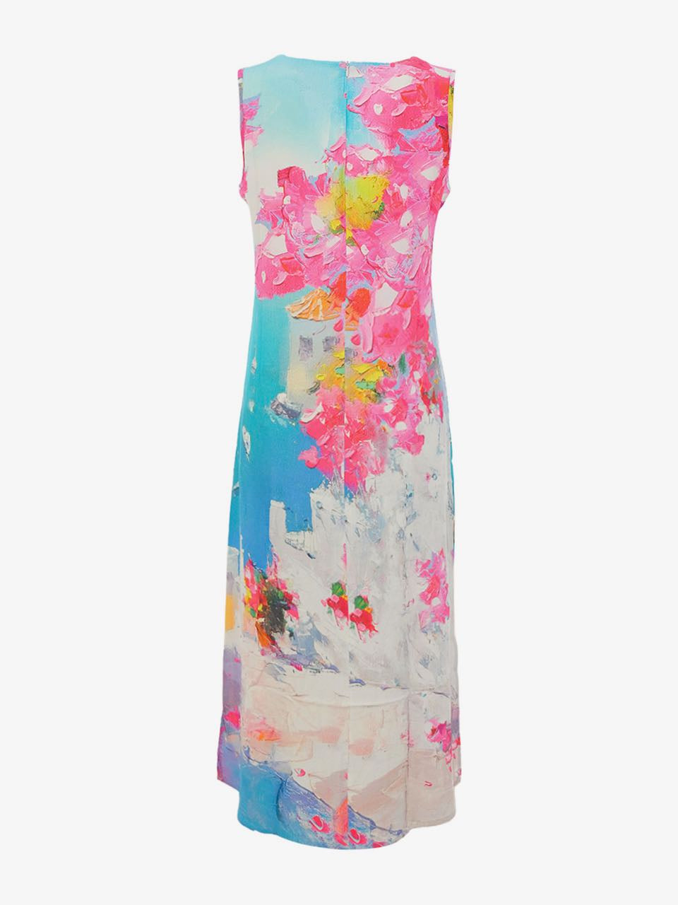 Vestido DOLCEZZA MONTREAL midi SUMMER IN SANTORINI