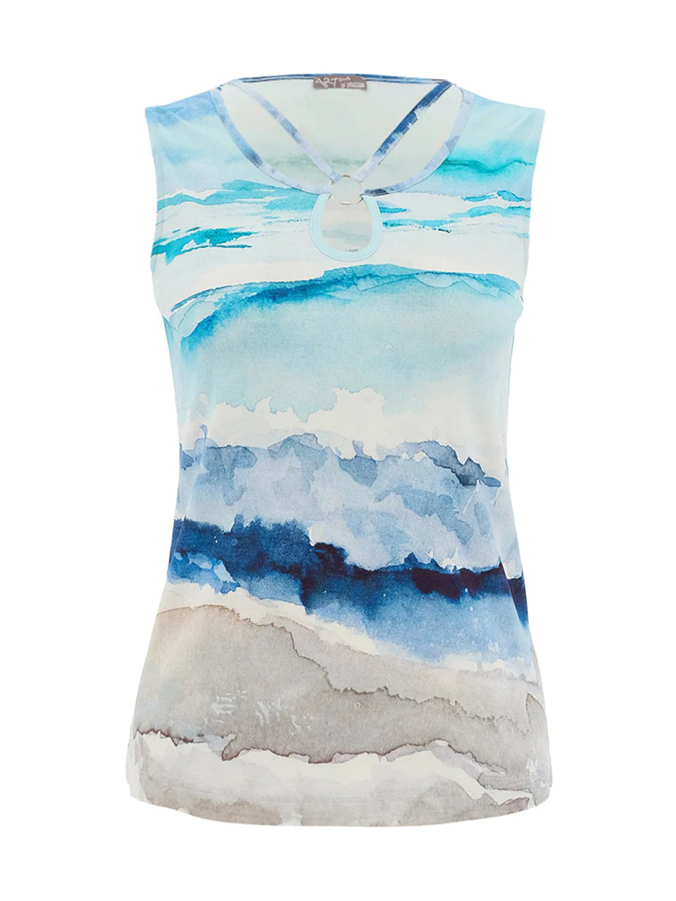 Camiseta DOLCEZZA MONTREAL estampado olas del mar