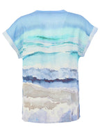 Blusa DOLCEZZA MONTREAL lino olas del mar