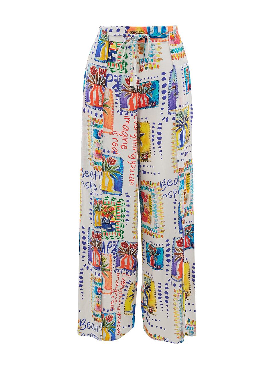 Pantalón DOLCEZZA MONTREAL de verano estampado