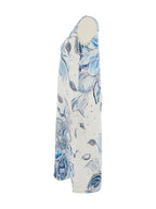 Vestido DOLCEZZA MONTREAL de flores azules