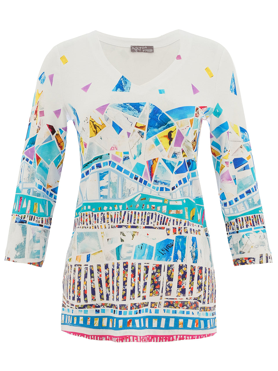 Camiseta DOLCEZZA MONTREAL con estampado abstracto