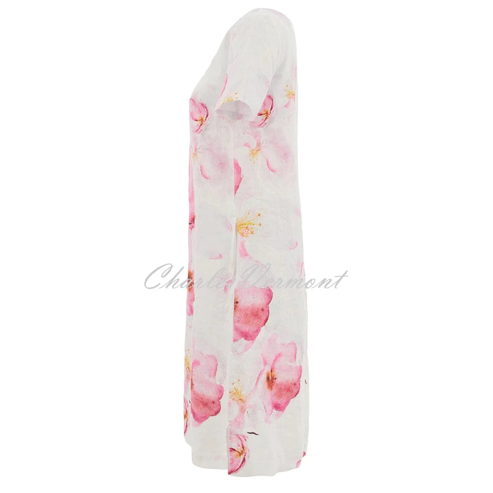 Vestido DOLCEZZA MONTREAL estampado primaveral