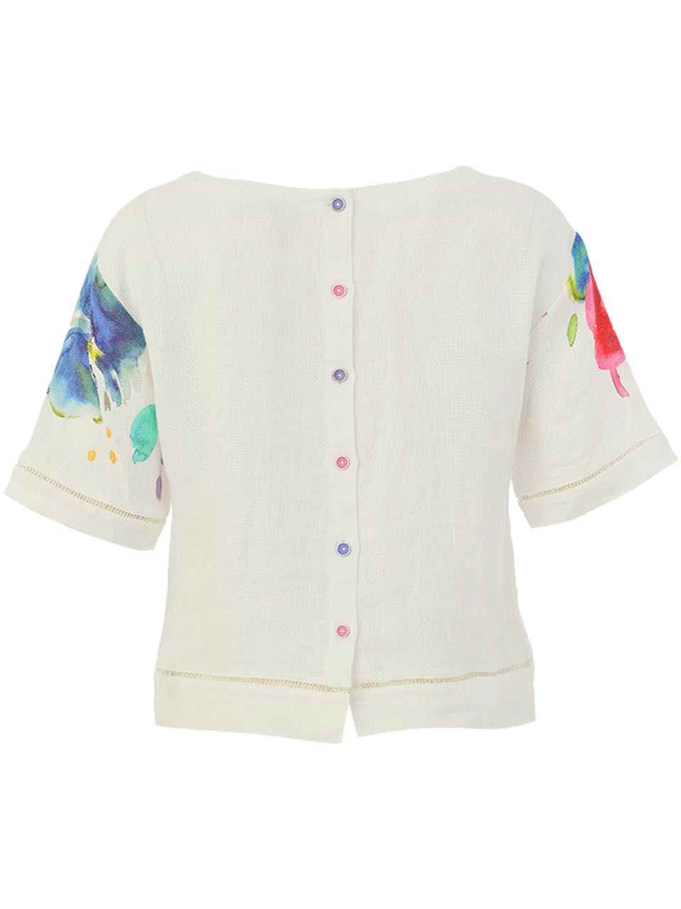 Top DOLCEZZA MONTREAL estampado primaveral