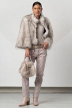 Chaqueta ELISA CAVALETTI color beige alabastro