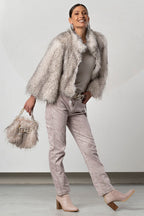 Chaqueta ELISA CAVALETTI color beige alabastro