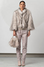 Chaqueta ELISA CAVALETTI color beige alabastro