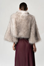 Chaqueta ELISA CAVALETTI color beige alabastro