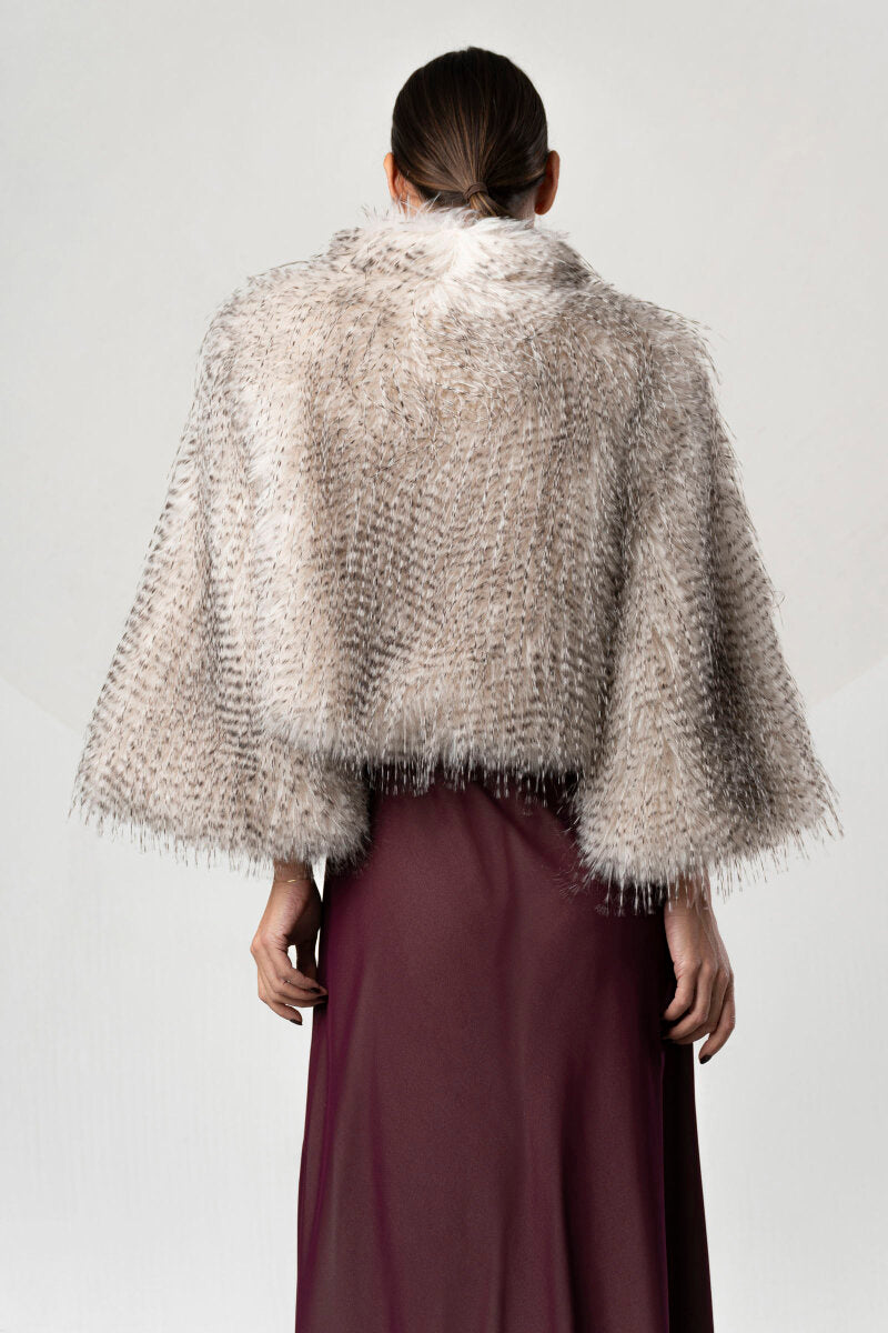 Chaqueta ELISA CAVALETTI color beige alabastro