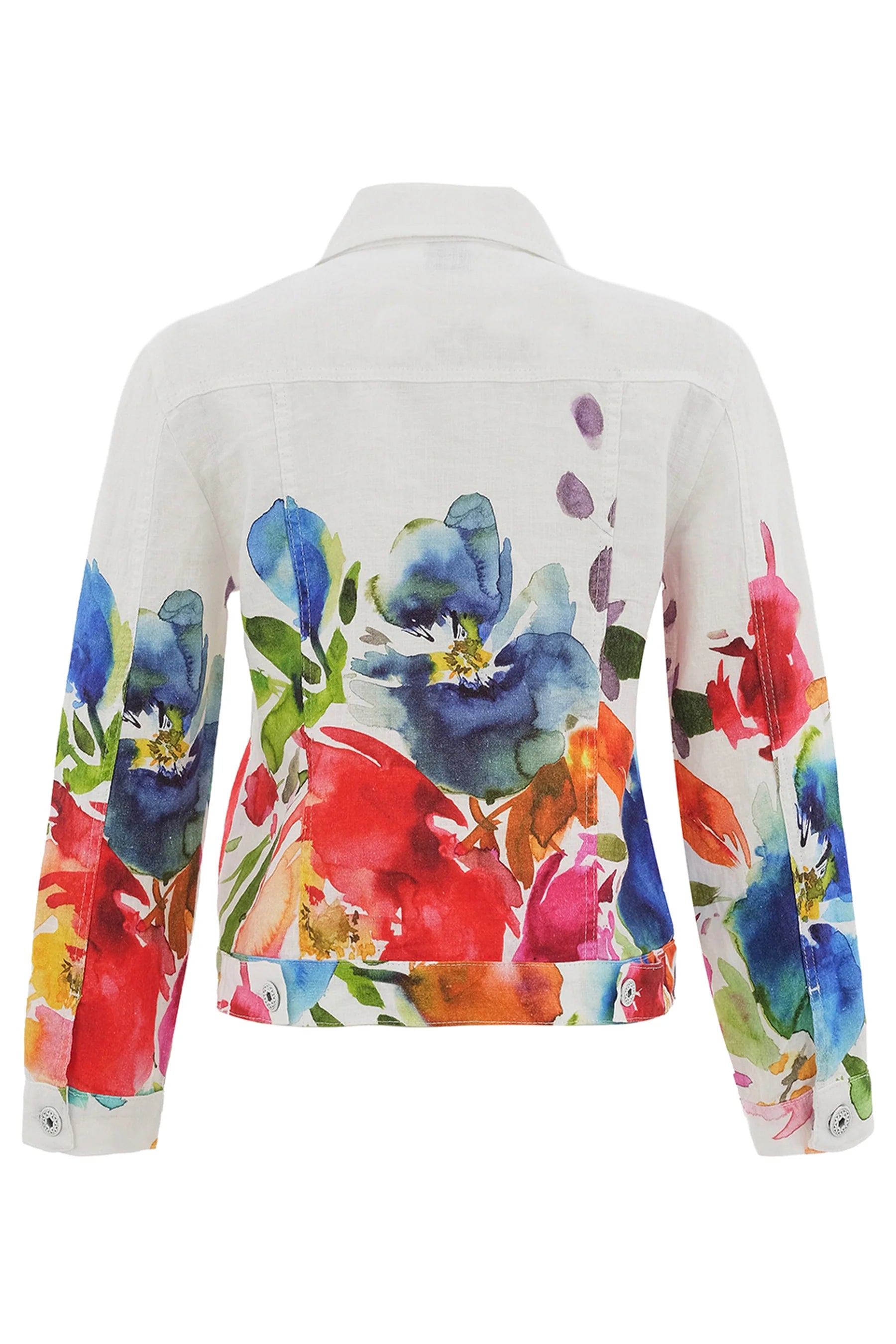 Chaqueta DOLCEZZA MONTREAL lino con flores