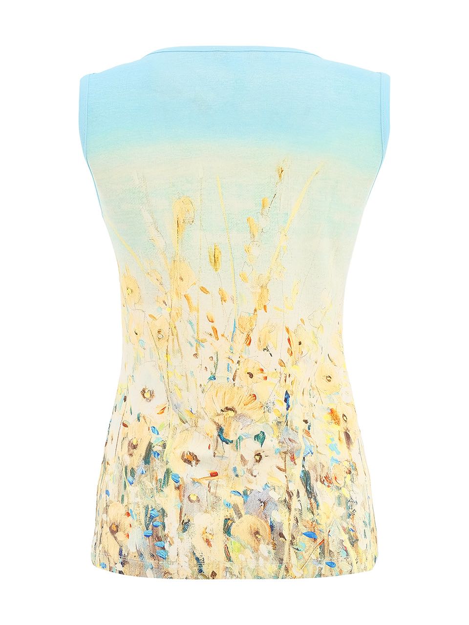 Top DOLCEZZA MONTREAL estampado de flores suave