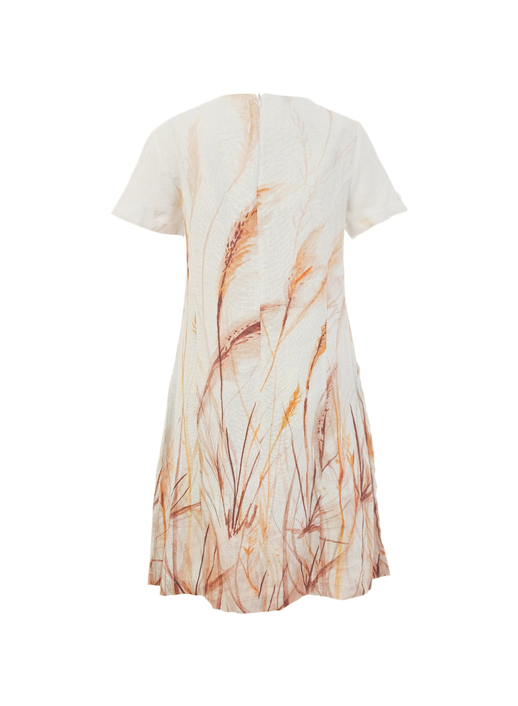 Vestido DOLCEZZA MONTREAL con estampado de juncos