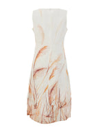 Vestido DOLCEZZA MONTREAL en blanco y beige