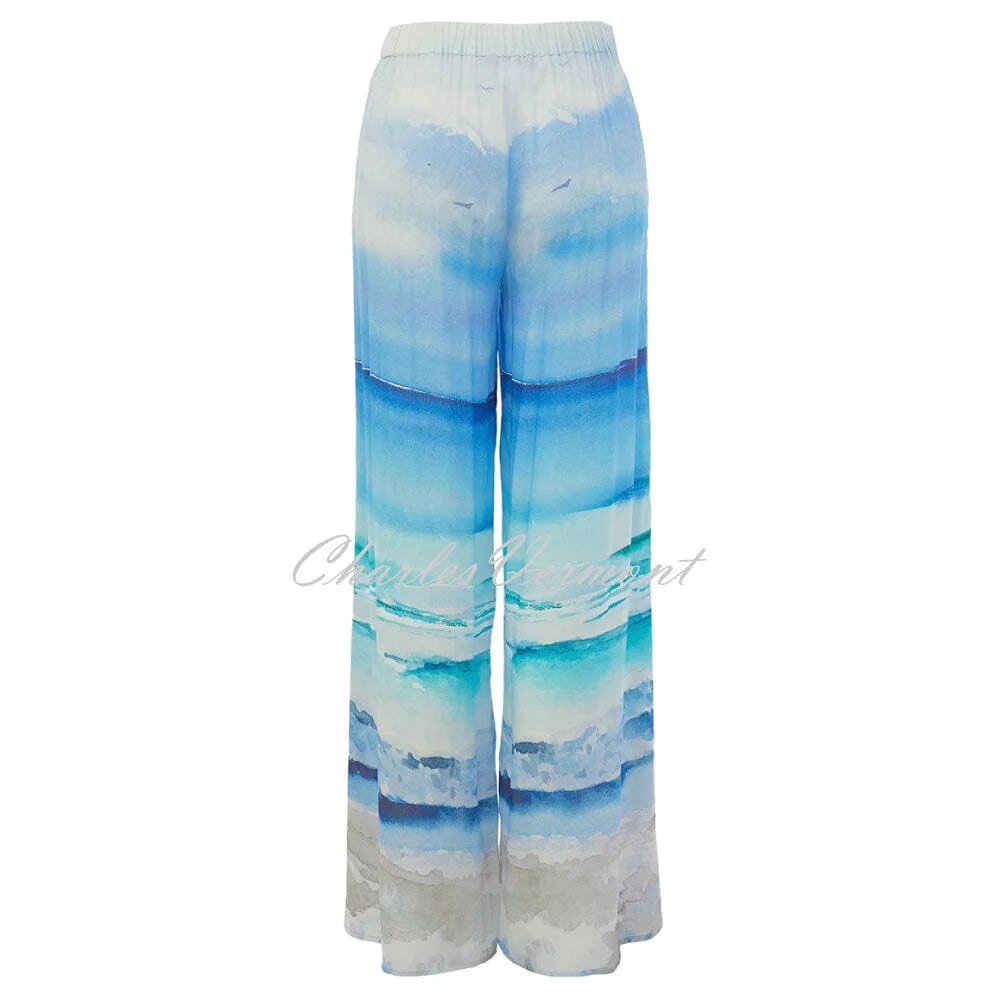 Pantalón DOLCEZZA MONTREAL en azules SEASCAPE-1