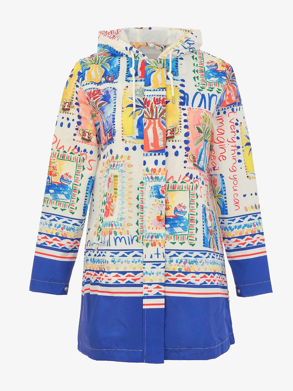 Chubasquero DOLCEZZA MONTREAL multicolor "MY HANDMADE GARDEN"