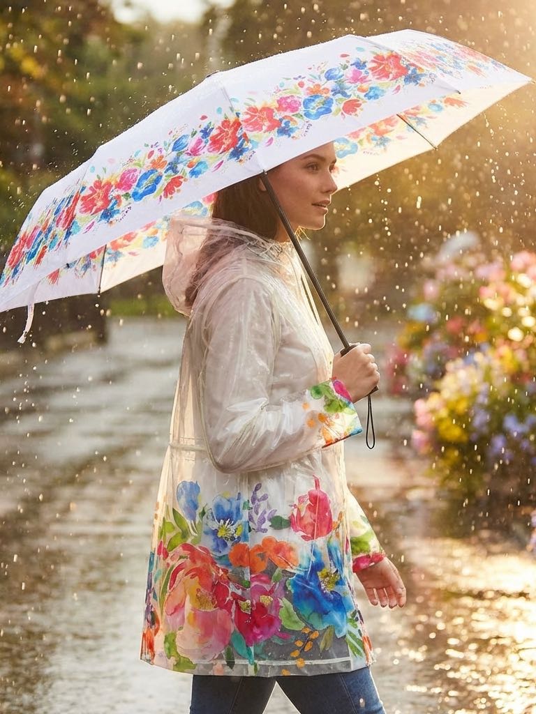 Paraguas DOLCEZZA MONTREAL modelo "DELICIA DE PRIMAVERA"