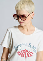 Camiseta ALBA CONDE Marseille en crudo