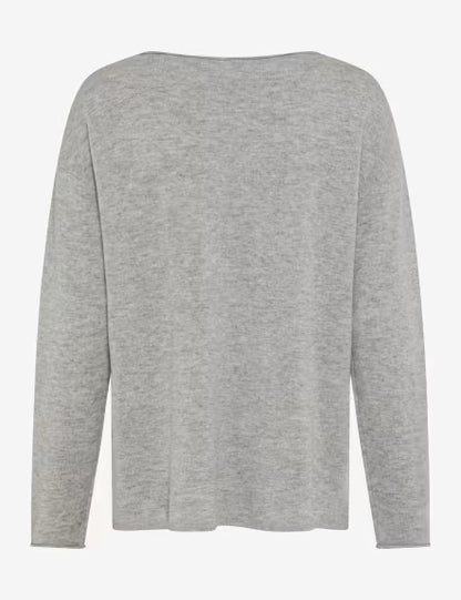 Jersey BRAX FEEL GOOD lana gris clarito