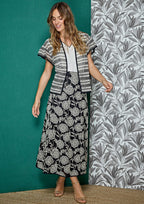 Chaqueta ALBA CONDE invitada bicolor