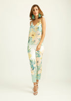 Top ALBA CONDE tirantes estampado agua