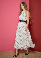 Vestido ALBA CONDE estampado lunares