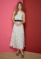 Vestido ALBA CONDE estampado lunares