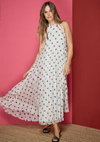 Vestido ALBA CONDE estampado lunares