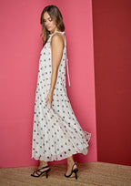 Vestido ALBA CONDE estampado lunares