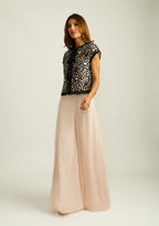 Pantalón ALBA CONDE fluido rosa