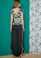 Pantalón ALBA CONDE fluido color negro