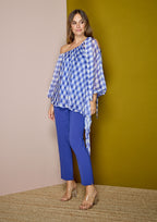 Pantalón ALBA CONDE básico azul de invitada