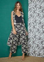 Pantalón ALBA CONDE bordado floral