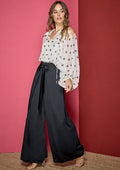 Pantalón ALBA CONDE de vestir con lazada