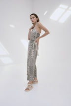 Top GUITARE cuello halter TONIC