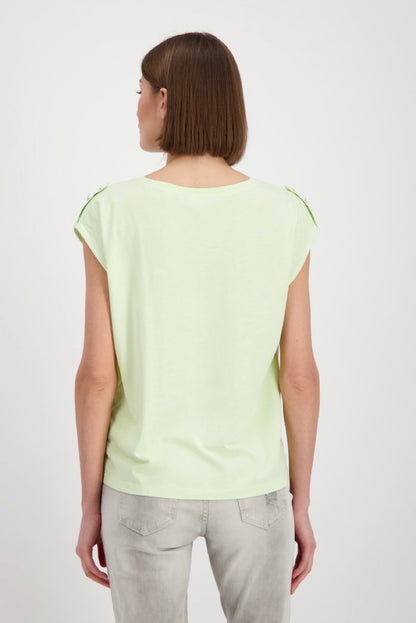 Camisa color verde lima