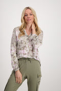 Blusa MONARI de flores