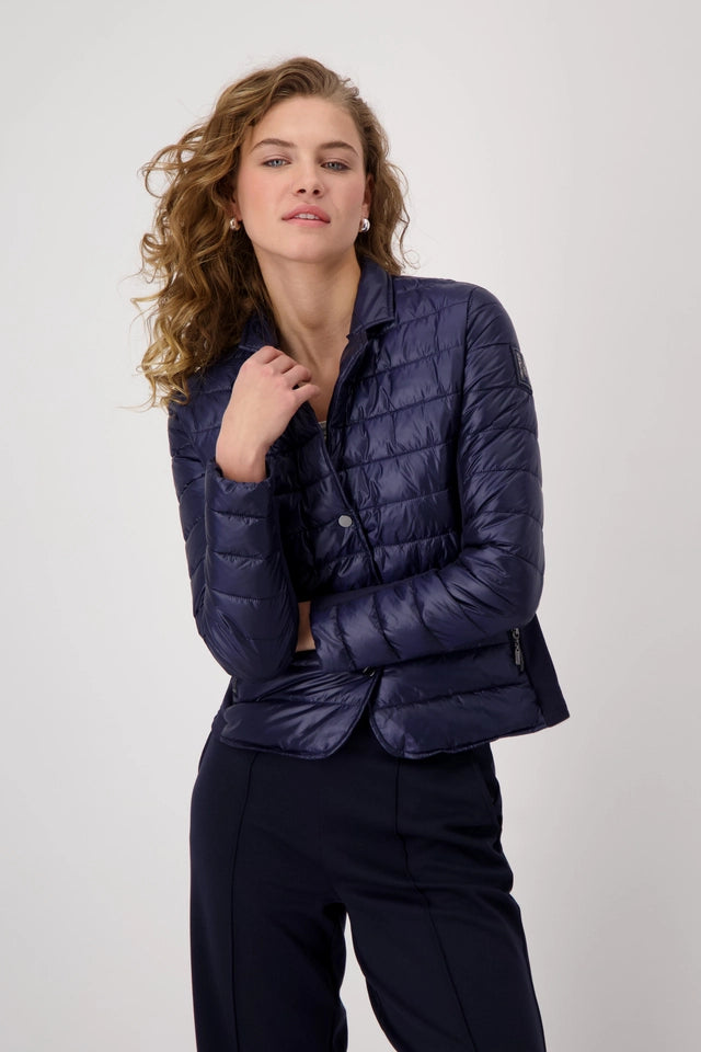 Chaqueta MONARI acolchada azul marino